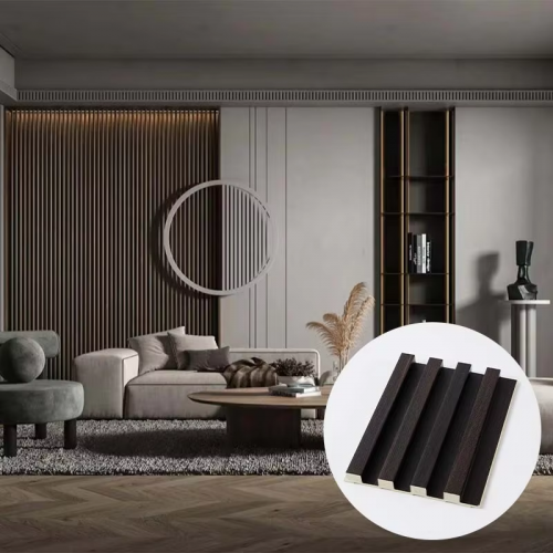 160X18mm Wood Plastic Composite WPC PVC Wall Panel For Interior Cladding Decoration