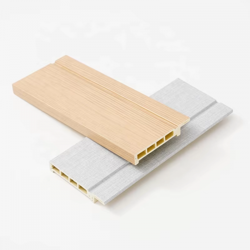 China Manufacturer Customized Unique Features Free Sample Decorative Modern Bamboo Wood Fibre Skirting Board