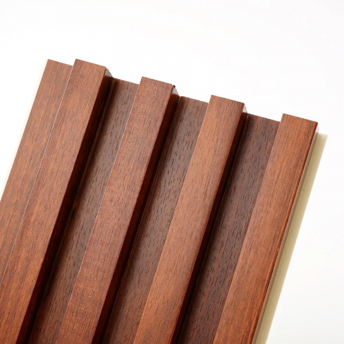 Eco-friendly Materials Pvc Wall Panel Wood Interior Decoration Wpc Fluted Wall Panels Decorative