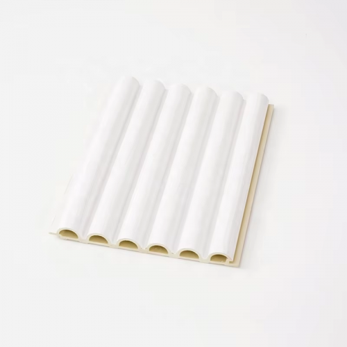 Eco-friendly materials wpc wall panel fluted design  interior decoration wpc pvc wall for wall and ceiling