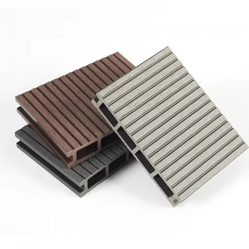 Factory Waterproof Decking Tiles Groove Finish Or Sanded Finish Wpc Flooring Composite Decking Tiles