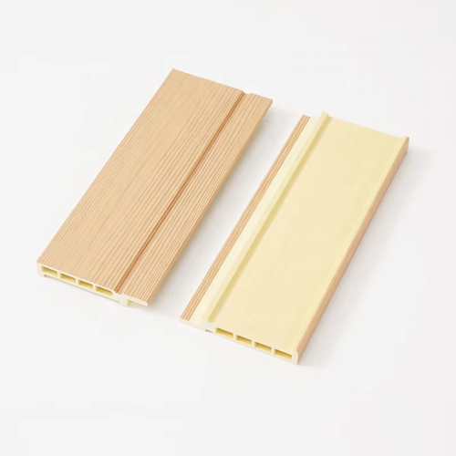 High-quality Decorative Bamboo Wood Fibre Profile Moulding Wall Protector Baseboard Floor Skirting Board