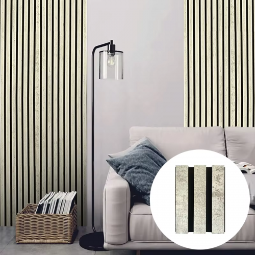 High quality interior decoration sound proof wall panels slat wall acoustic panels for home