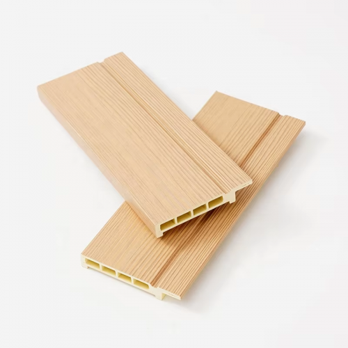 Quality Certification Eco-Friendly Bamboo Wood Fibre Flooring Accessories Decorative Skirting Board Flooring