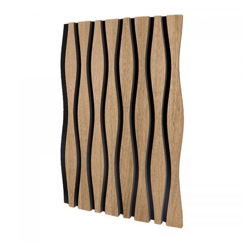 Top-ranking products polyester fiber acoustic panel Irregular Shape acoustic slat wall panels