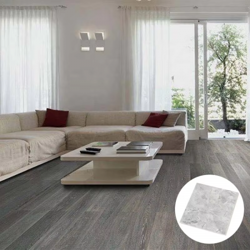 Wood Grain Texture Fireproof Unilin Click Interlocking Spc Floor Vinyl Flooring