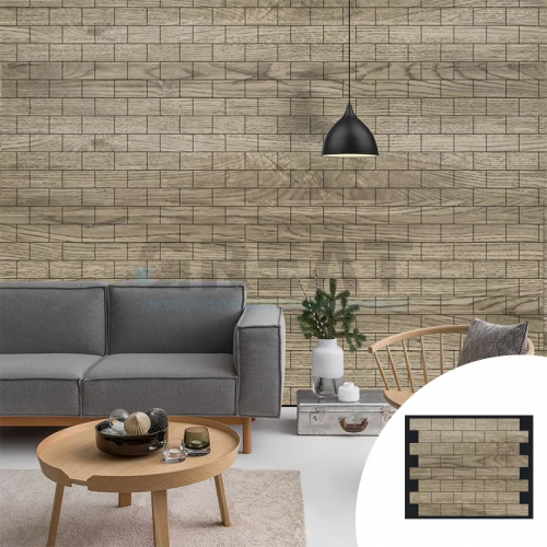 fireproof slotted pet 9mm uv print Polyester Fiber Sound Absorbing fabric wrapped acoustic wood wall panel